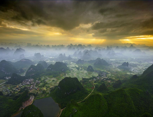 Floating over Yangshuo – photos by Karl Willson